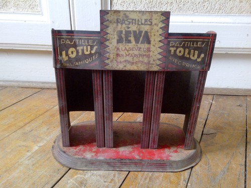 Rare ancien presentoir metal - presentoir,