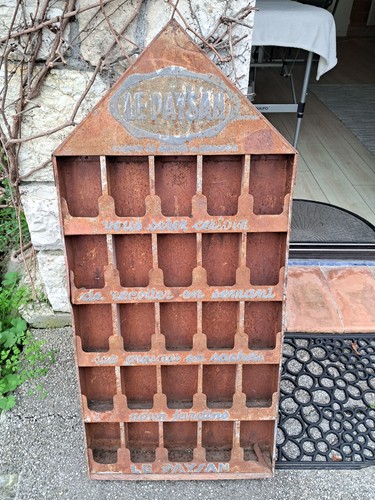 Rare presentoir graines en - presentoir,